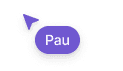 fake cursor Pau